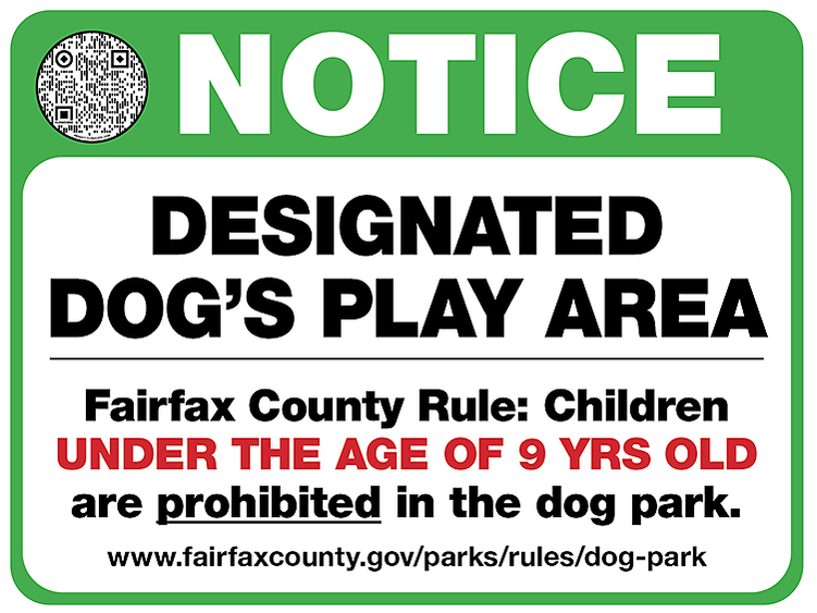 Notice: Westgrove Dog Park is a designated Dog Play area. Children under 9yrs old are prohibited.